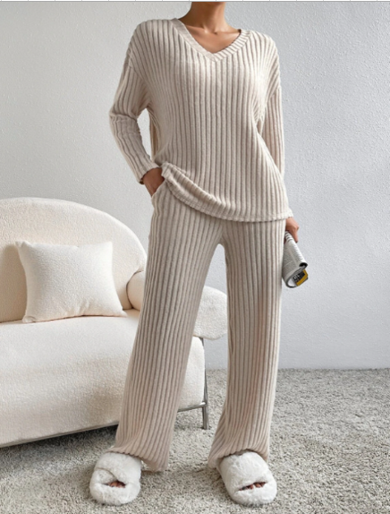 Kylie | Stickad Loungewear Set