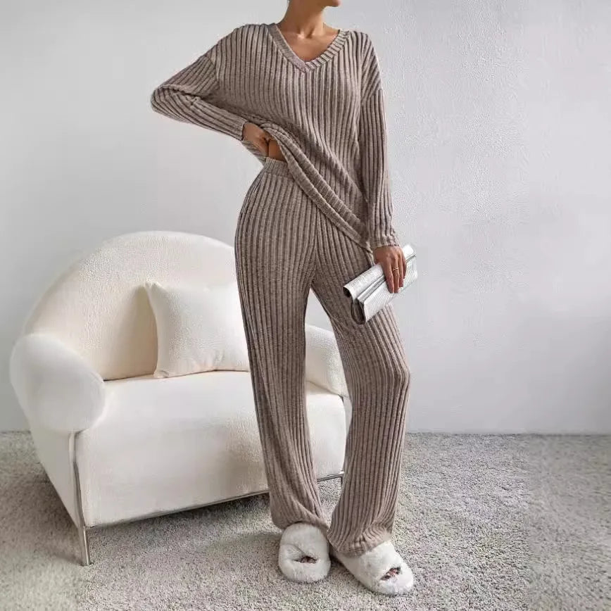 Kylie | Stickad Loungewear Set